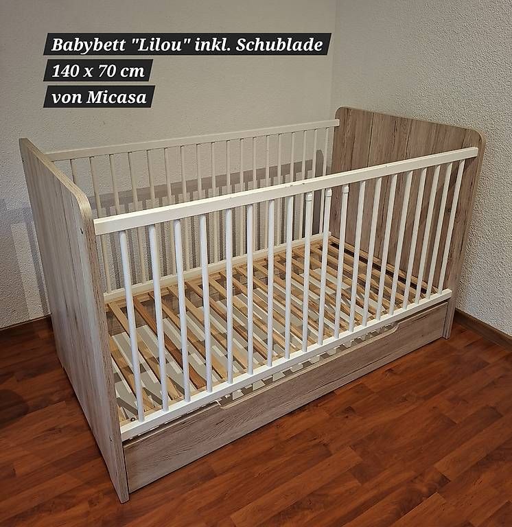 Letti: Babybett 140 x 70 cm – Usato da Horw venduto da Maik016