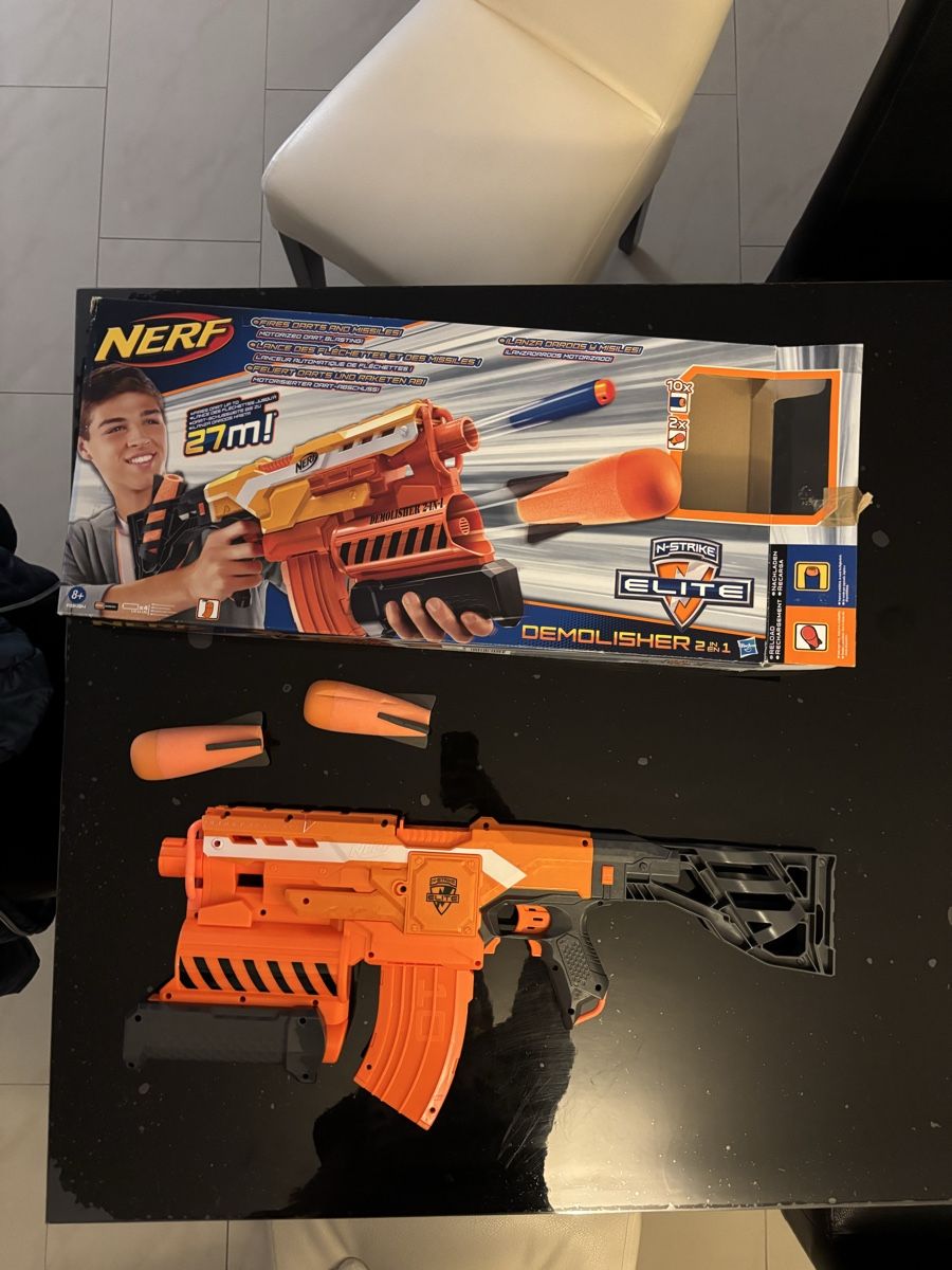 Nerf Giocattoli: Nerf N-Strike Elite Demolisher 2-in-1 – Nuovo (secondo la descrizione) da Belfaux venduto da vik_c6z2