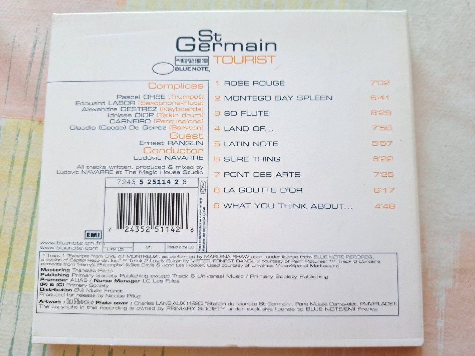 CD: CD St-Germain - Tourist – Usato da Pully venduto da bro_n52j 1