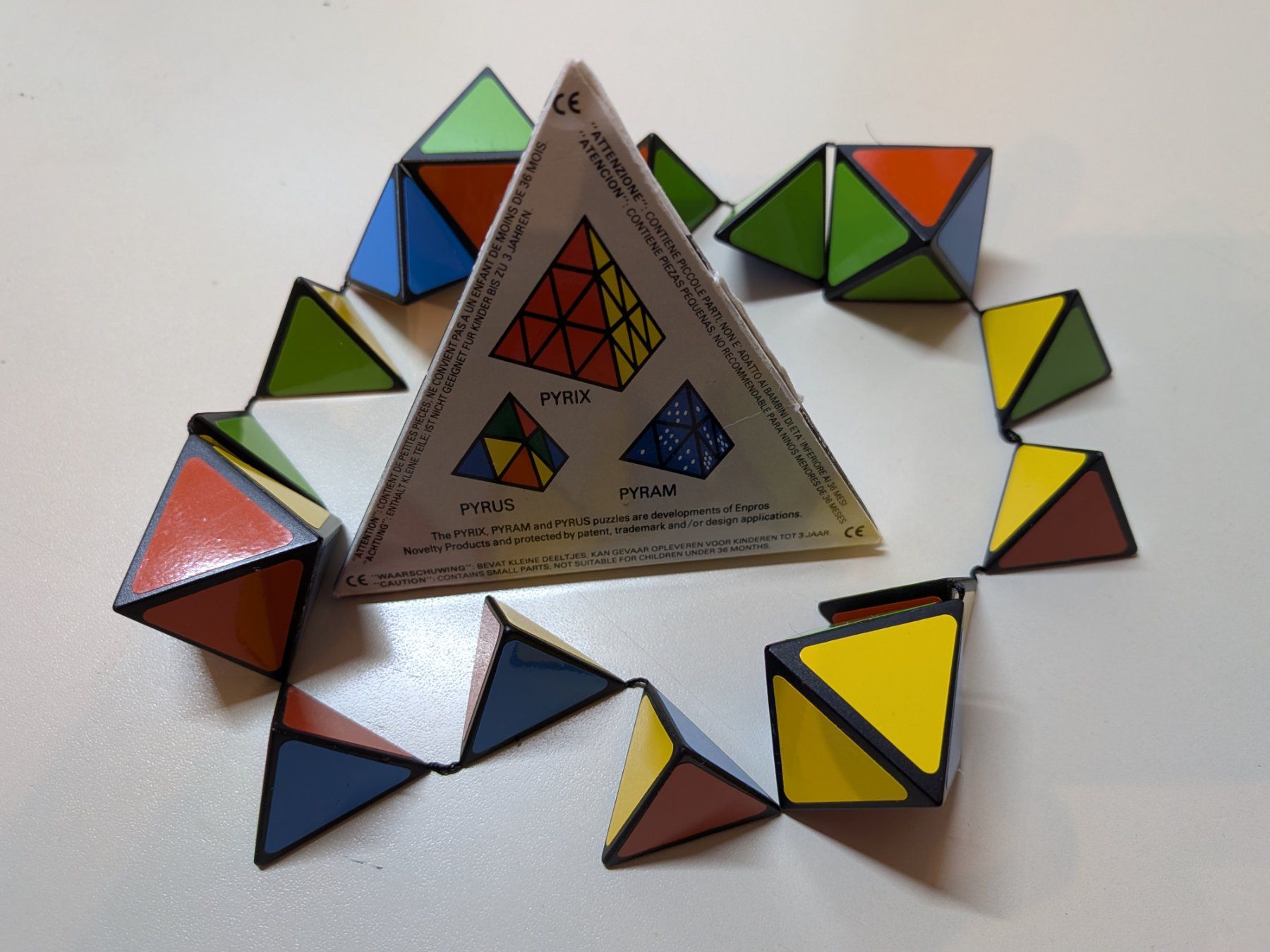 Puzzle: Pyrix Puzzle Pyramide – Usato da Port venduto da gecotom 1