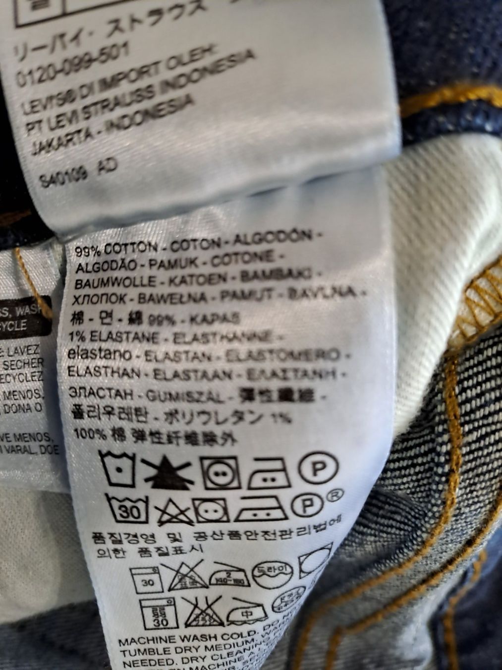 Levi's Jeans: Levis 510 W30 L32 – Usato da Meyrin venduto da dijin 9