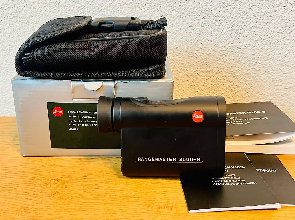 Leica Mesurer: Leica Rangemaster CRF 2000-B Laser-Entfernungsmesser – D'occasion à Küssnacht am Rigi par kuh_mnh6 1