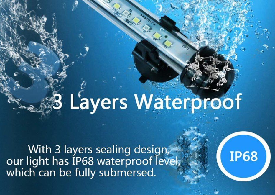 Lampade: LED Aquarium Beleuchtung – Nuovo e nell'imballaggio originale da Amriswil venduto da Ravinvida 9
