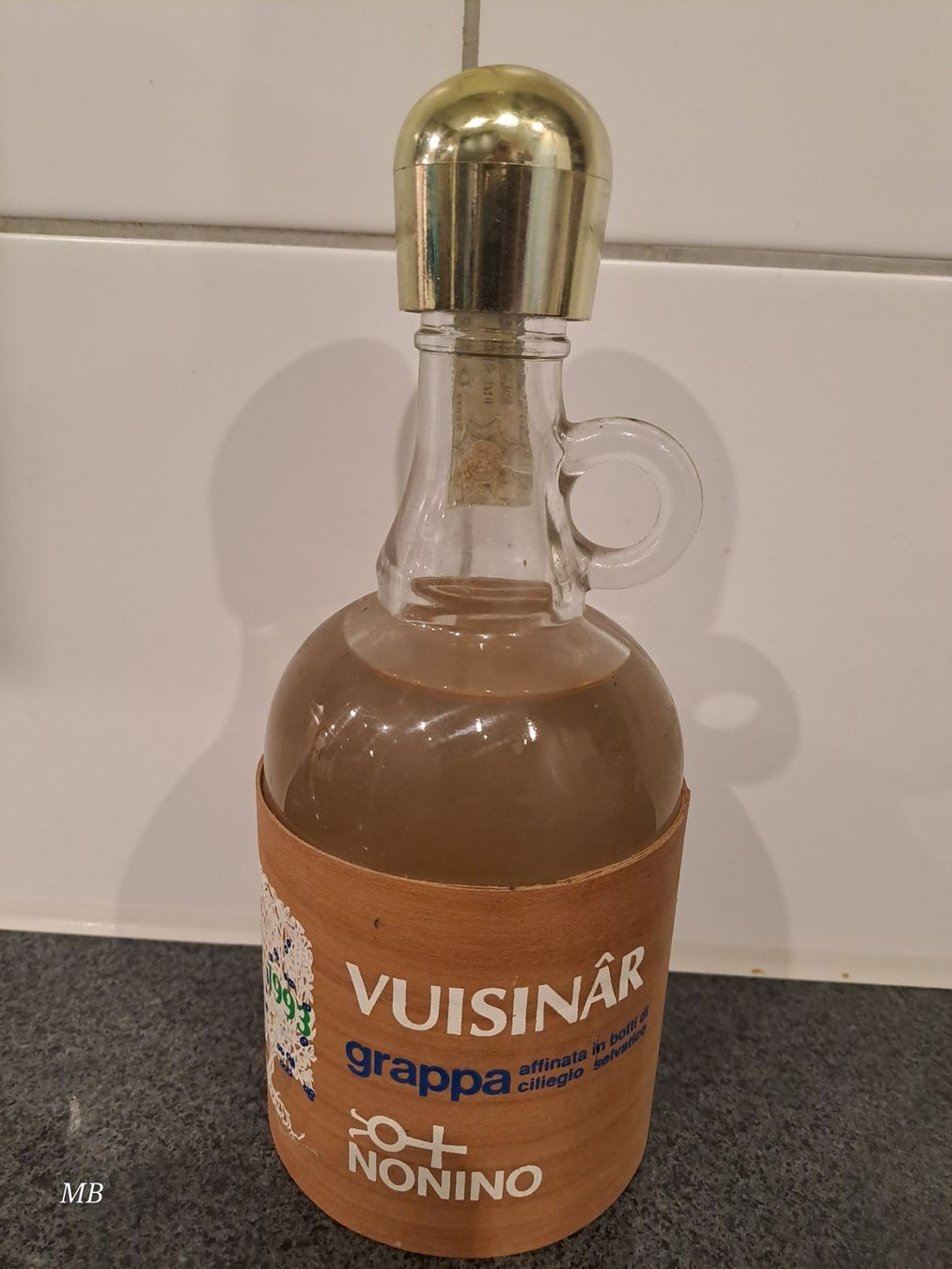 Bevande alcoliche: Nonino Vuisinar Grappa 1993 inkl. Box – Nuovo e nell'imballaggio originale da Elsau venduto da Kellerraeumung 1