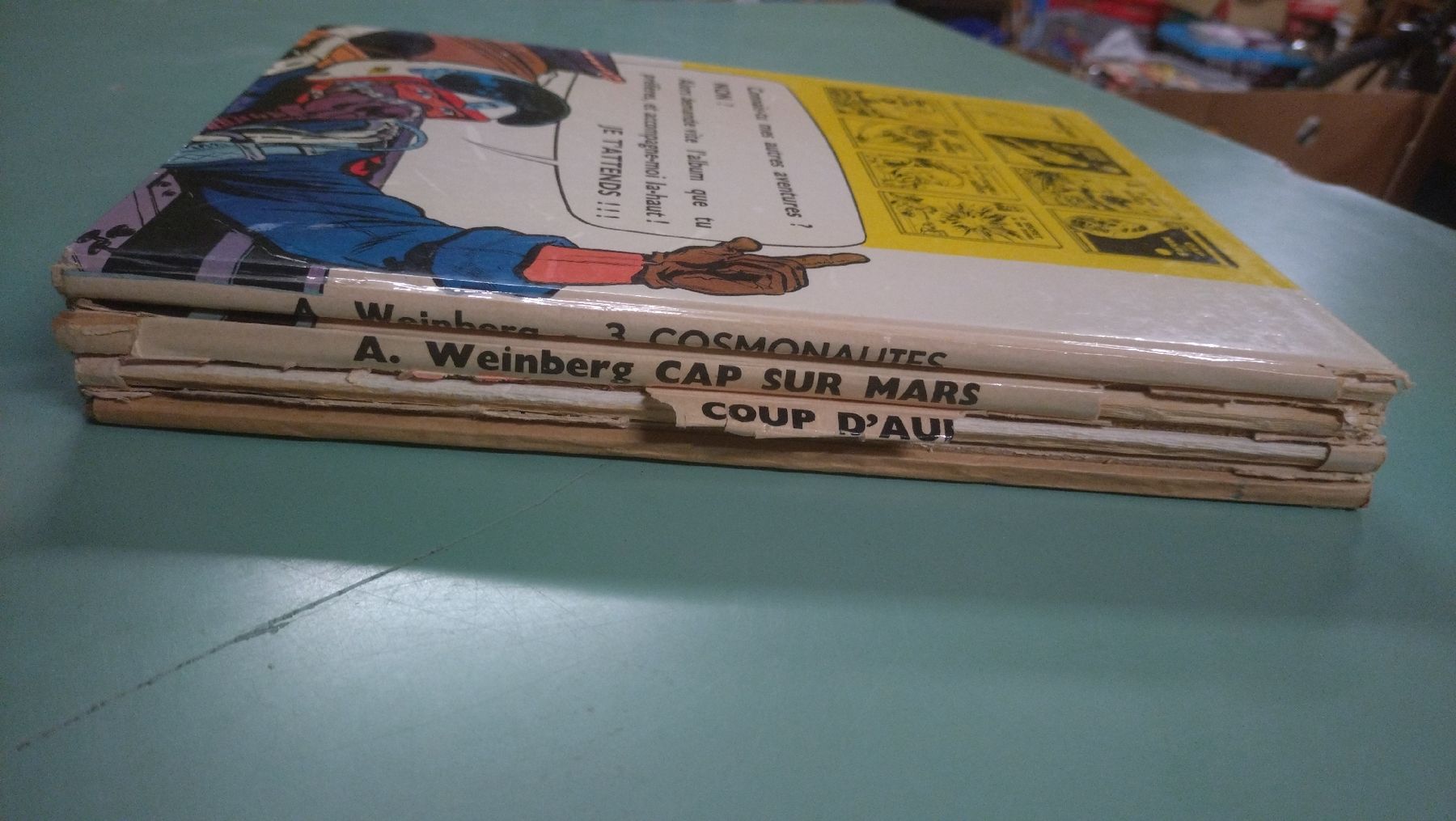 Fumetti: Dan Cooper - 4 BD originales 1963-66 Dont EO – Usato da Farvagny-le-Grand venduto da LaCaverne 2