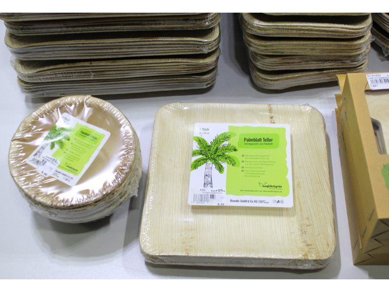 Set di piatti: Palmware®-Geschirr und Besteck – Nuovo e nell'imballaggio originale da Kehrsatz venduto da ba-ch 2