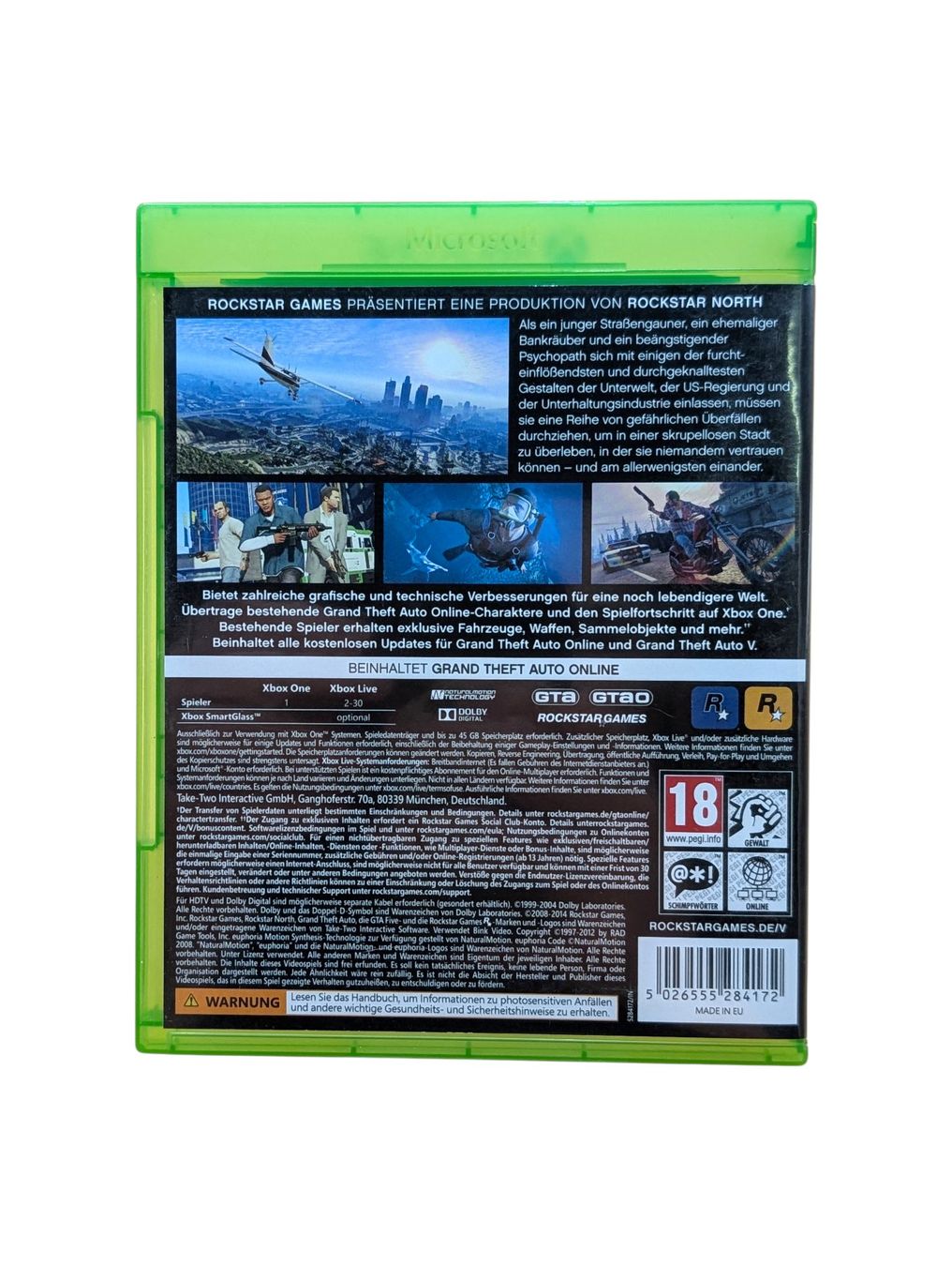 Microsoft Giochi: Grand Theft Auto V Xbox One – Usato da Domat/Ems venduto da IsseldorsShop 1