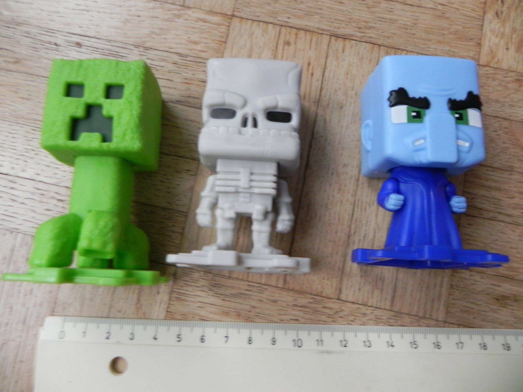 Statuette: Minecraft Figuren Set, 3 Stück – Usato da Stallikon venduto da pcerny16
