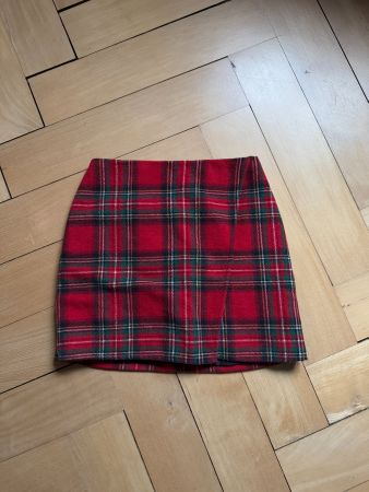 HOLLISTER - Rock rot kariert XS