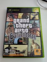 Xbox Grand Theft Auto San Andreas - Top Zustand + Poster