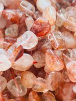 Strang echte red fire quartz Nuggets / stone 8-10 mm