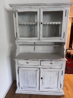 Buffet Vitrine Schrank weiss Shabby Chic Landhaus
