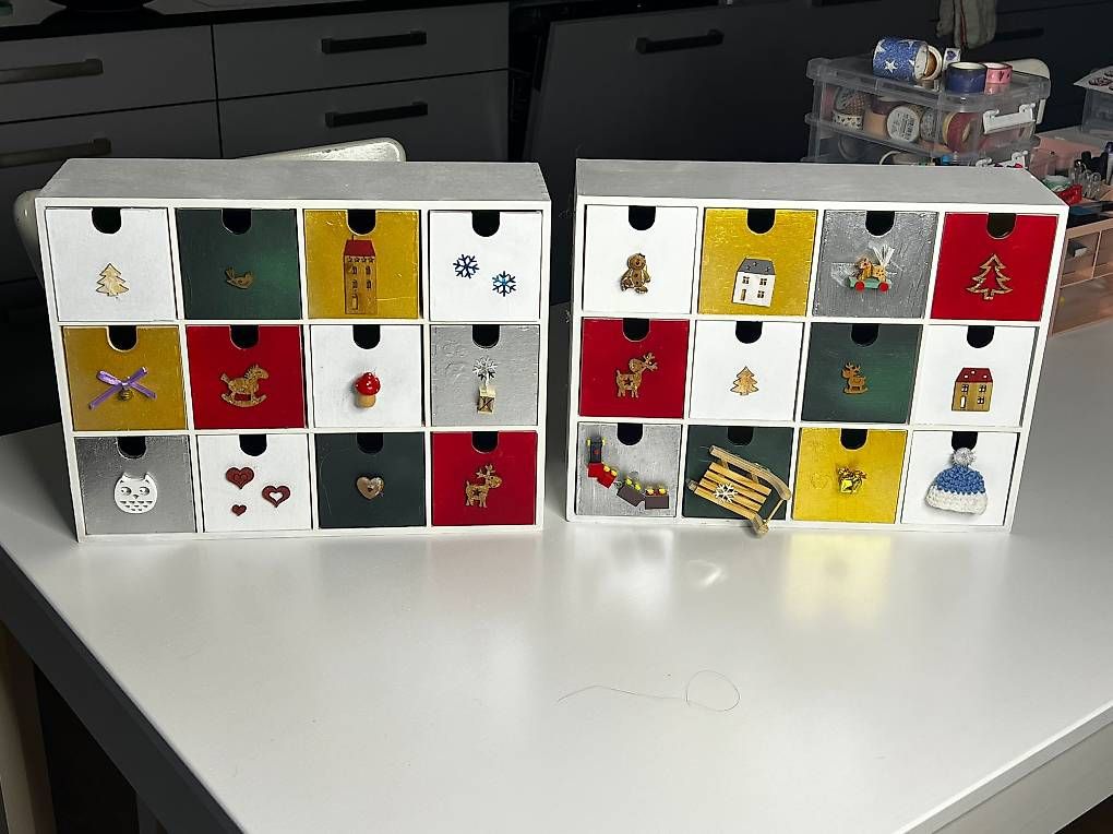 Alle Dekorationen: Adventkalender – Gebraucht aus Lostorf von Slyfoxakay