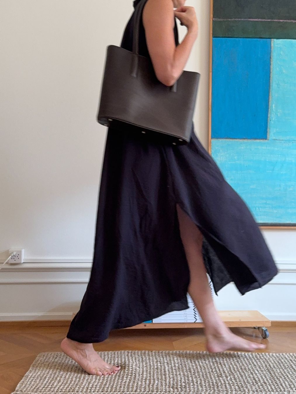 Bree Sacs femmes: BREE Shopper Handtasche aus echtem Leder – D'occasion à Basel par Smarten 3