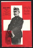 Schweizer General Ulrich Wille in Unifor