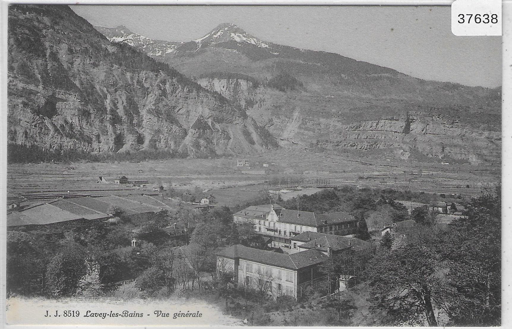Cartoline postali: Lavey-les-Bains - Vue generale – Usato da Ettingen venduto da Kartenplanet