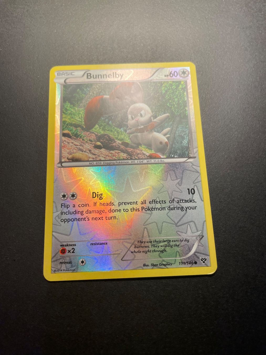 Pokémon Cartes à collectionner: Bunnelby XY Base Set 111/146 – D'occasion à Zürich par pokemon_cards