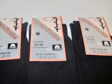 3 X SOQUETTES DE MEDECIN 35 - 38