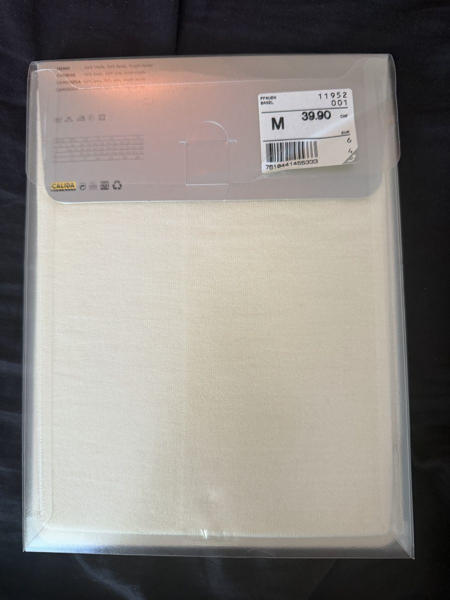 Blusen: Calida Hemd Wolle/Seide M – Neu und originalverpackt aus Basel von bod_zv56 1