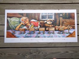 APPENZELLER MARTIN SYNACEK KALENDER DRUCK BILD S JOHR GOHT