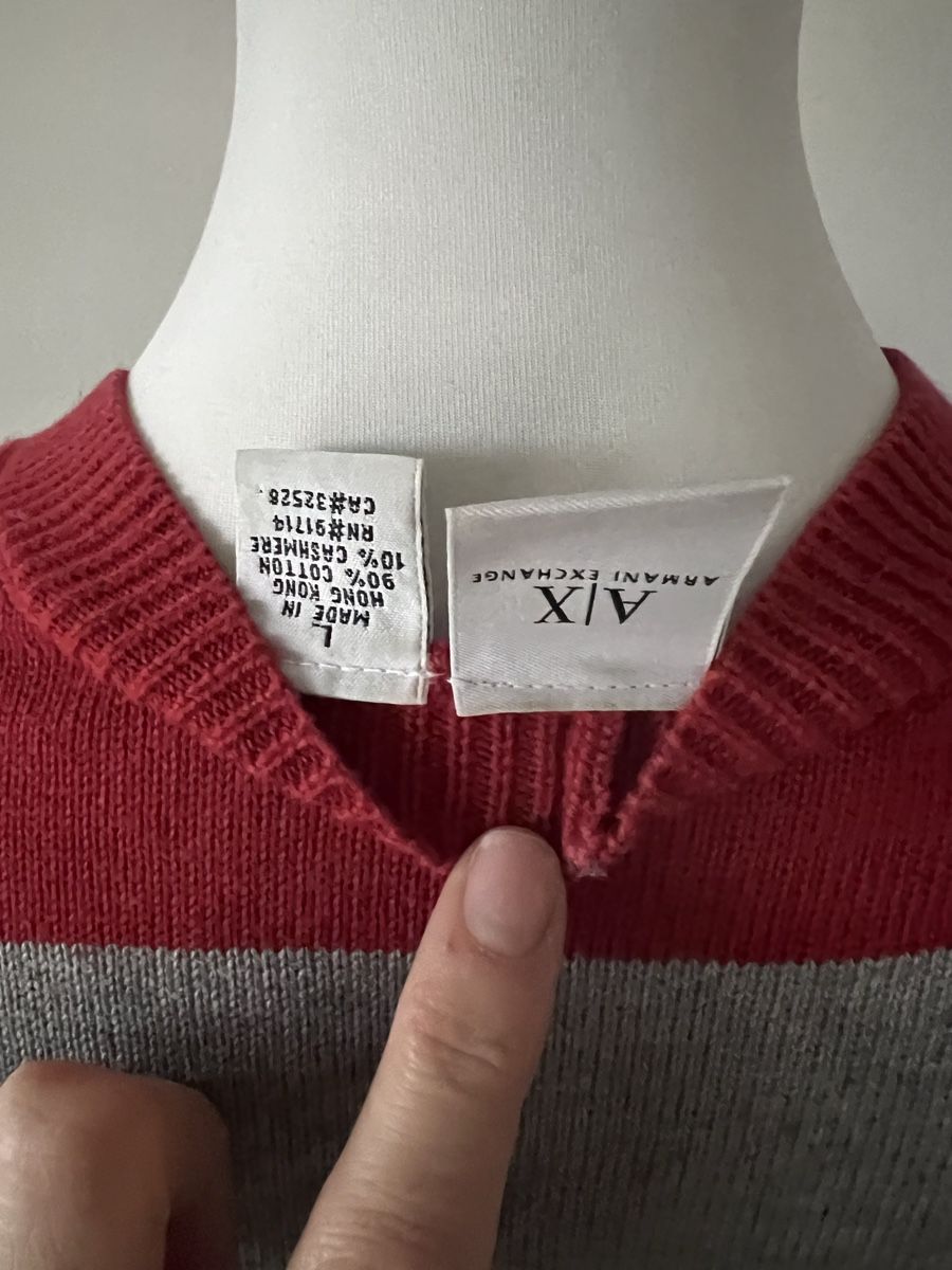 Armani Maglioni & Felpe: A/X Armani Exchange Pullover, Gr. L, Cashmere & Baumwolle (5 – Usato da zürich venduto da kira.jj 4