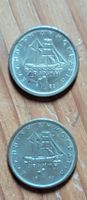 2x 1 Drachmen Münzen