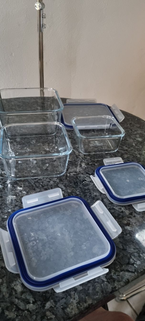 Contenitori & Simili: Glas Vorratsdose Set 3 Stück neu – Nuovo (secondo la descrizione) da egliswil venduto da Maggy6 1