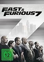 FAST AND FURIOUS 7    Paul Walker J Statham   NEU + ORIG-VER