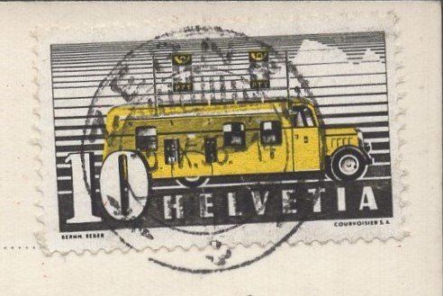 Cartoline postali: Zernez mit Piz Linard   1938 – Usato da Aarau venduto da kufi44 3