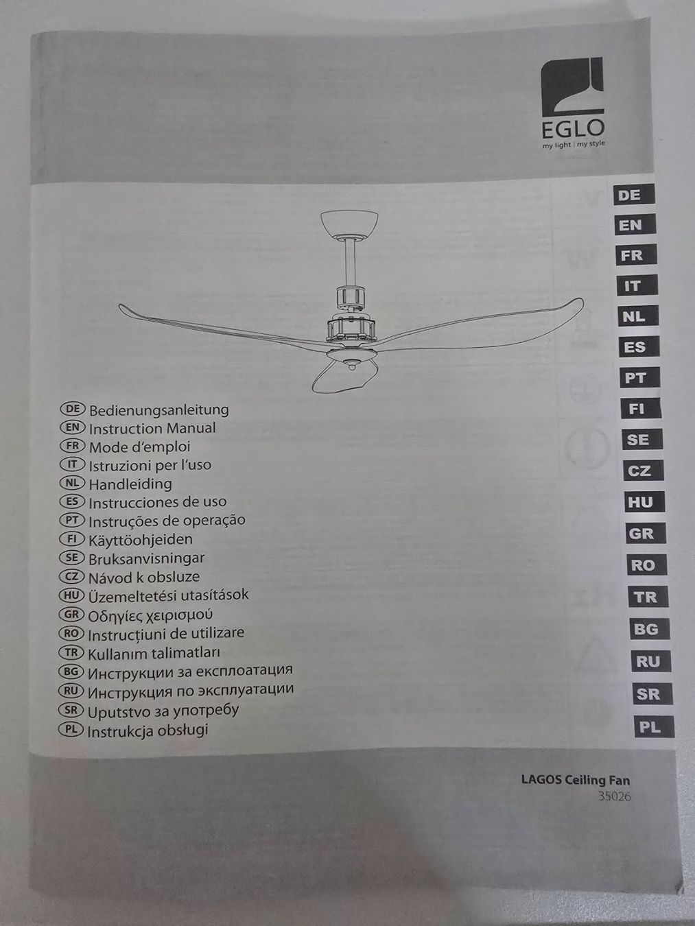 Ventilatori: Deckenventilator von EGLO – Nuovo e nell'imballaggio originale da Bergdietikon venduto da ewa1005 4
