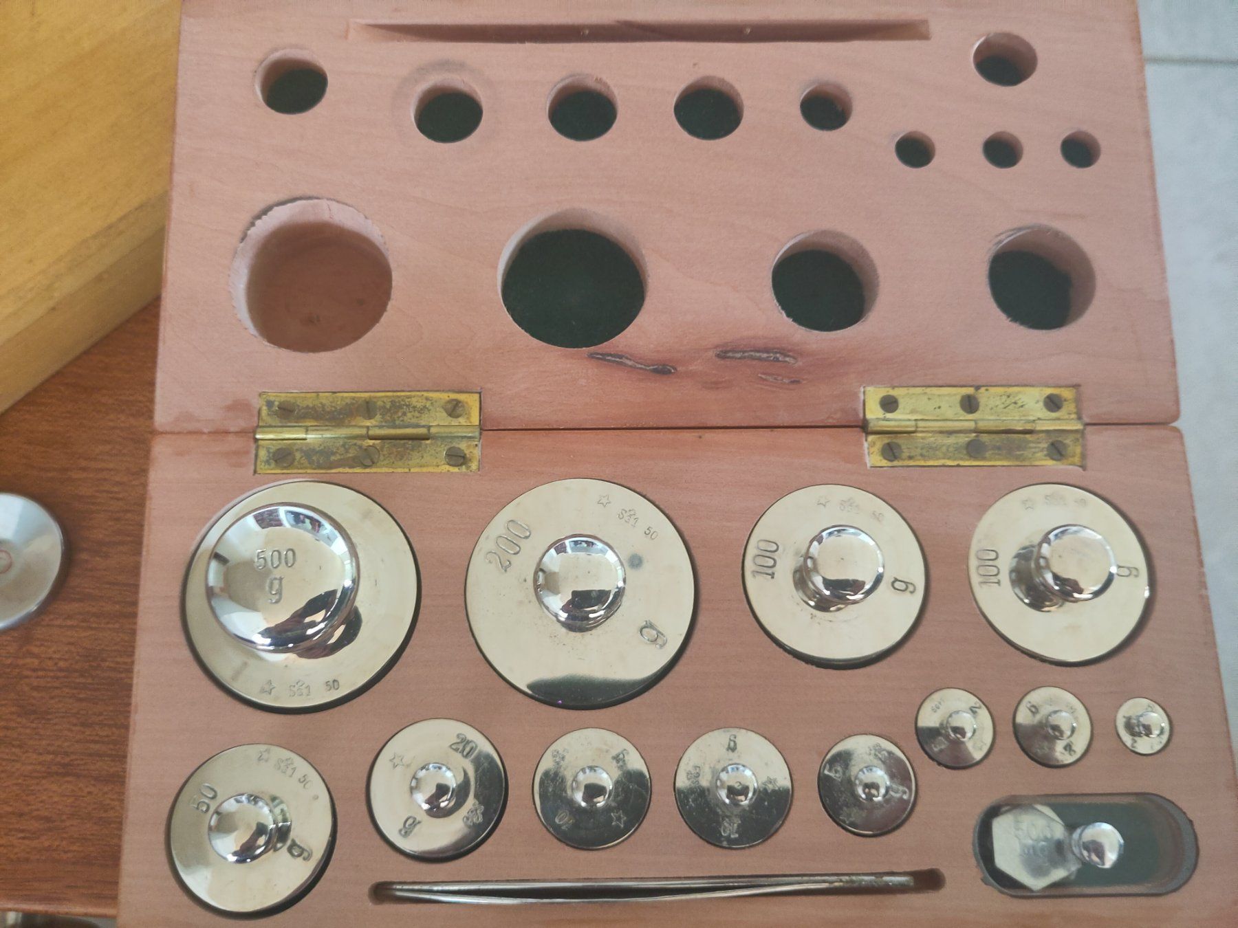 Accessori da laboratorio: Schweizer Armee Apothekenwaage – Usato da Aarwangen venduto da Riverman 7
