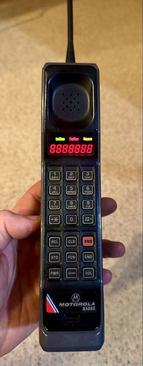 Motorola Telefoni: Vintage Motorola Dynatac 8500X – Usato da Menziken venduto da T_1_RACER 8