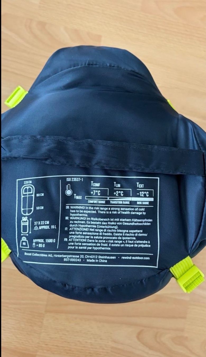 Sacs de couchage: Rewind Schlafsack – Neuf avec emballage d'origine à Wabern par PippiLangstrumpf4 2