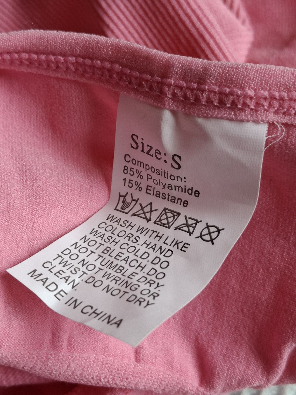 Altra biancheria intima: Body rose vif taille S  – Usato da Villiers venduto da san_jn5w 4
