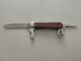 Wenger Soldatenmesser 1951 braun sehr guter Zustand 