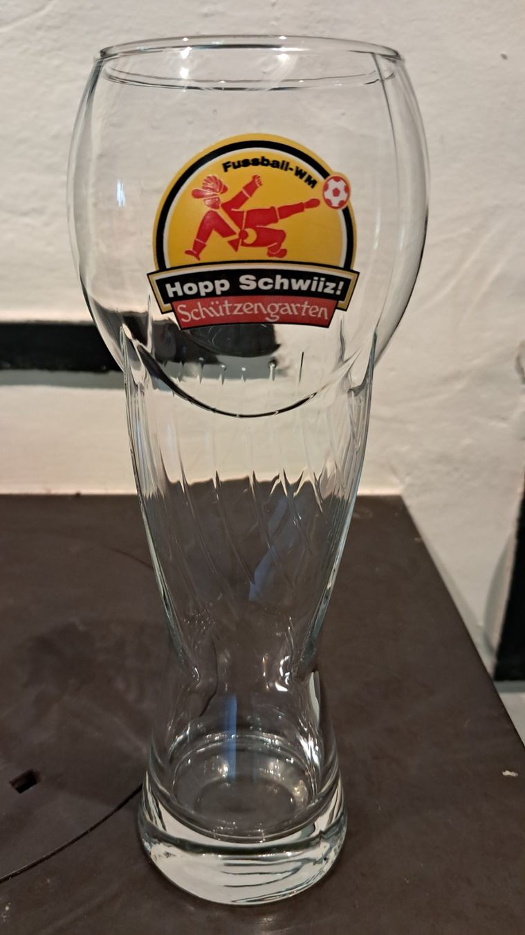 Bicchieri: Schützengarten Bierglas WM – Usato da Wattwil venduto da Tiospaye