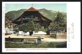Interlaken, Bernerhaus, Haus zum kühlen