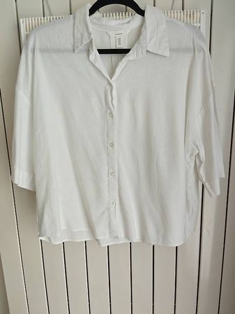 Weisse Bluse, Grösse M