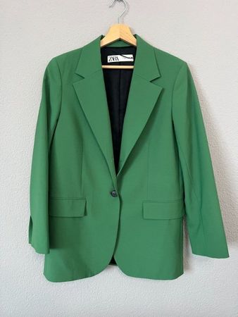 grüner ZARA Blazer, Size M