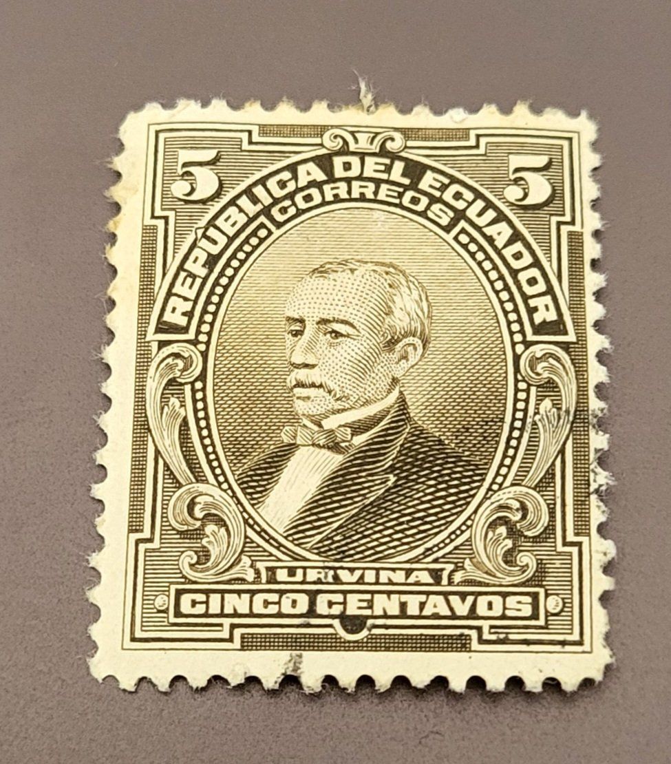 Tutti i francobolli: Ecuador 1928 alte briefmarke – Usato da St Gallen venduto da Stampsalshobby