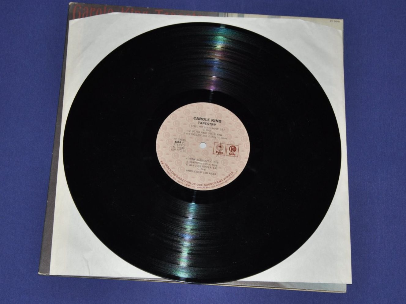 Vinyles: LP Carole King - Tapestry – D'occasion à Boll par Theodora15 4