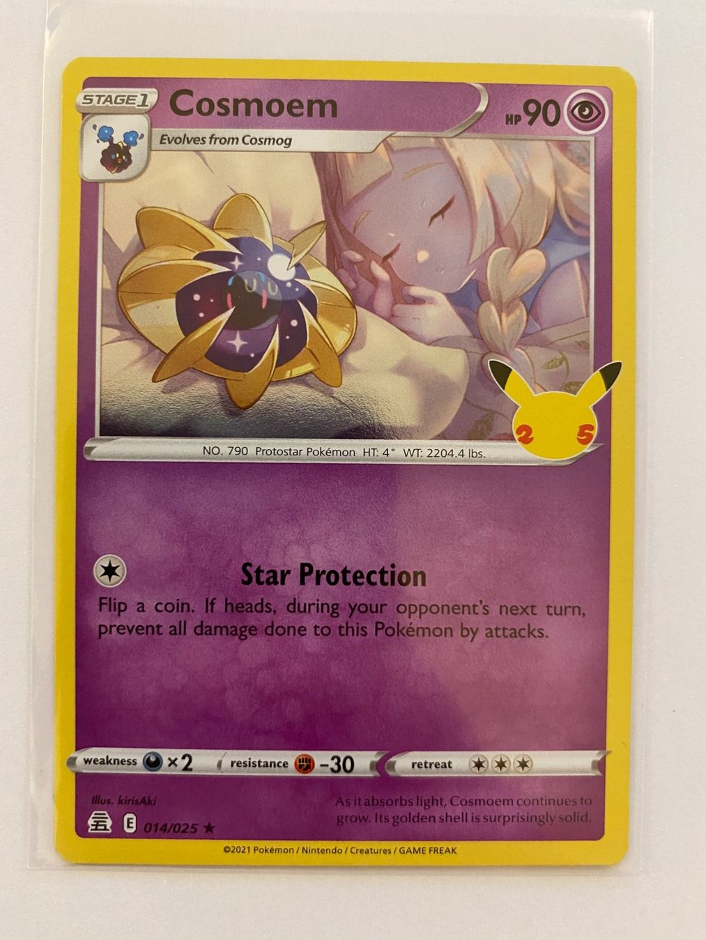 Pokémon Carte collezionabili: Pokemon Cosmoem 014/025 Celebrations EN – Nuovo (secondo la descrizione) da Weingarten-Kalthäusern venduto da McGmavlo