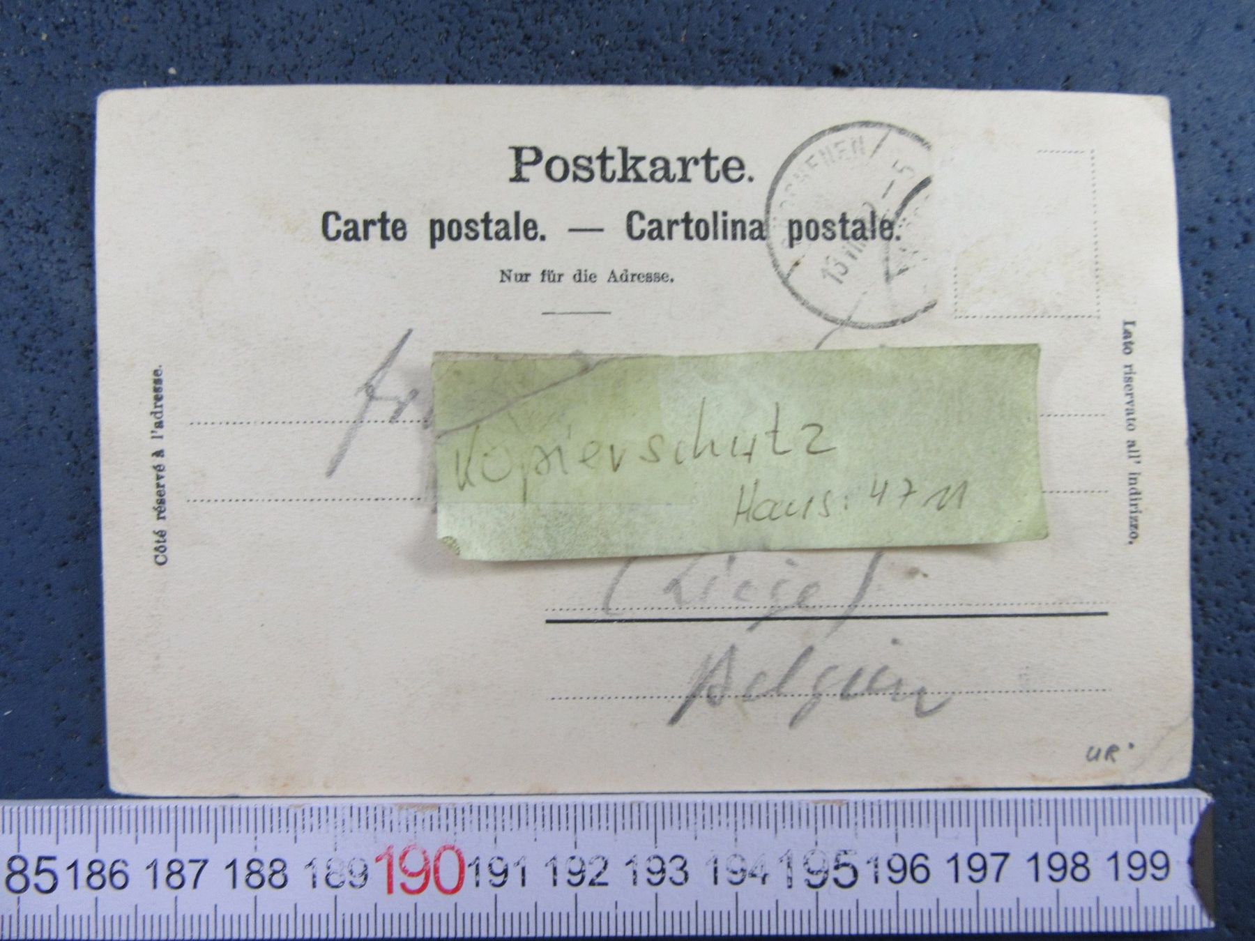 Cartoline postali: GOESCHENEN URI AK DER GROSSE GOTTHARD-TUNNEL BUG – Usato da Ettingen venduto da Hausi4711 1