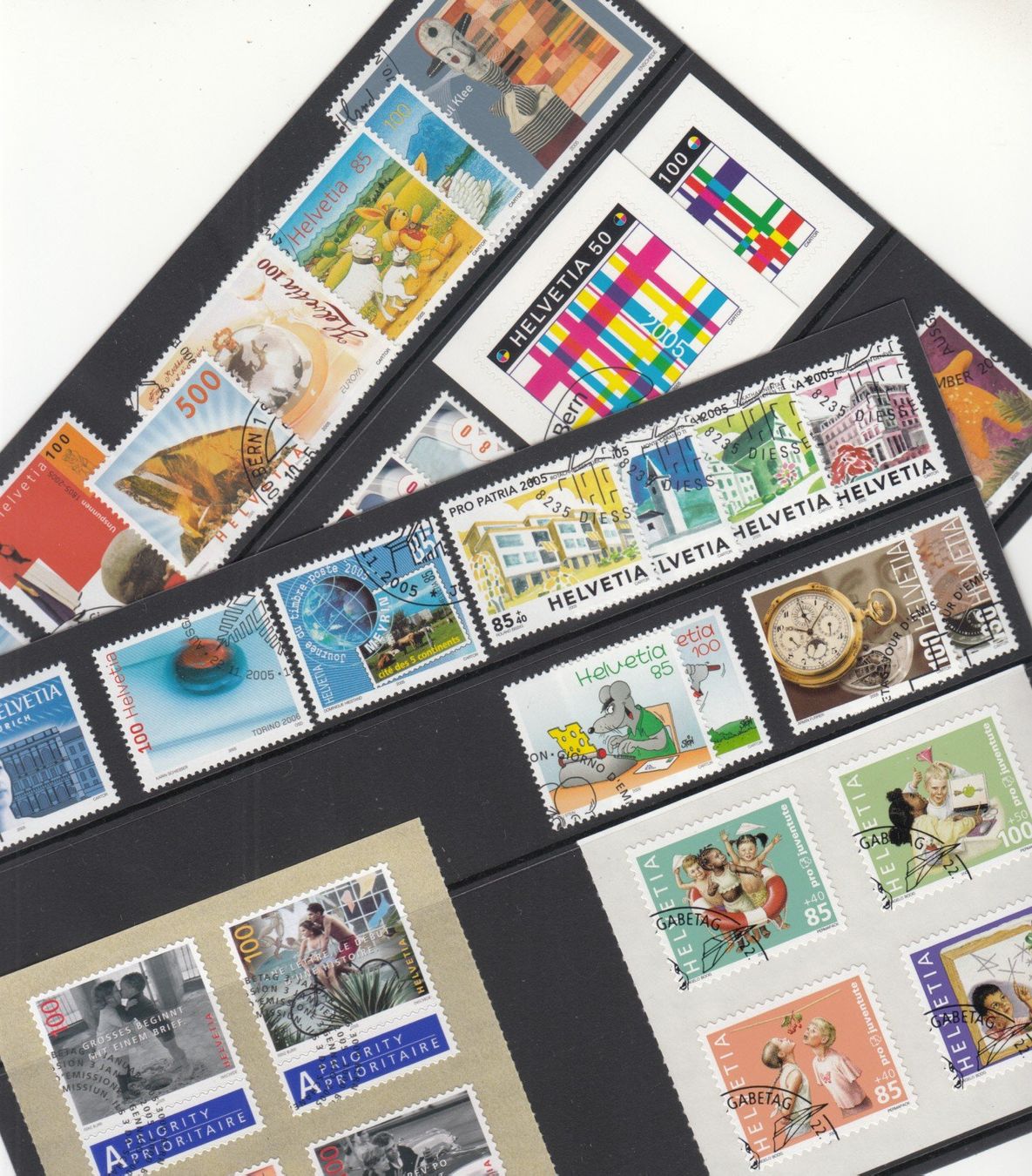 Tutti i francobolli: CH Ausgaben 2005 mit ET – Usato da Bürglen TG venduto da StampGraf