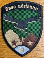 Schweizer Luftwaffe Base Aérienne 14 silber tarn Patch