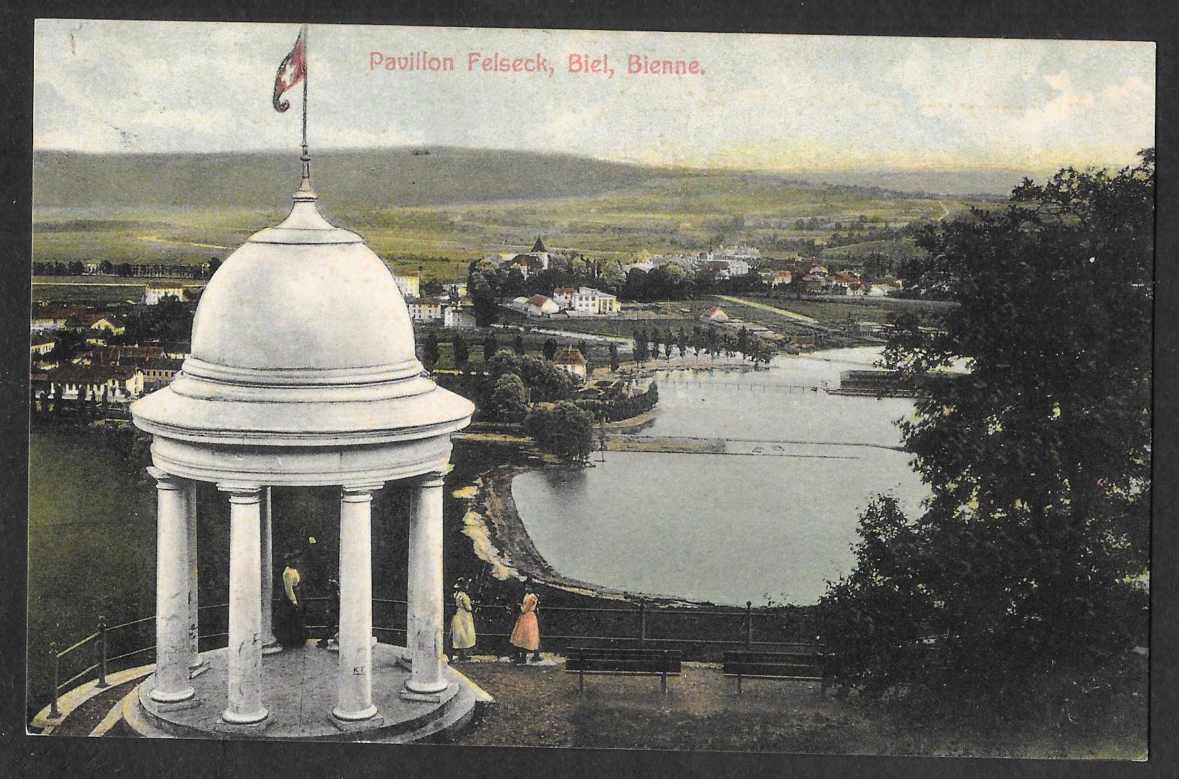 Cartes postales: Biel Bienne Pavillon Felseck – D'occasion à Olten par clotaldi