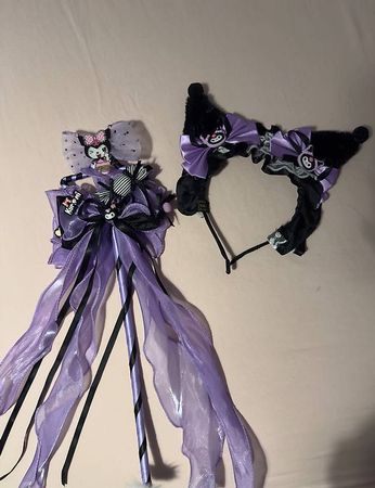 Kuromi Zauberstab und Haarreif