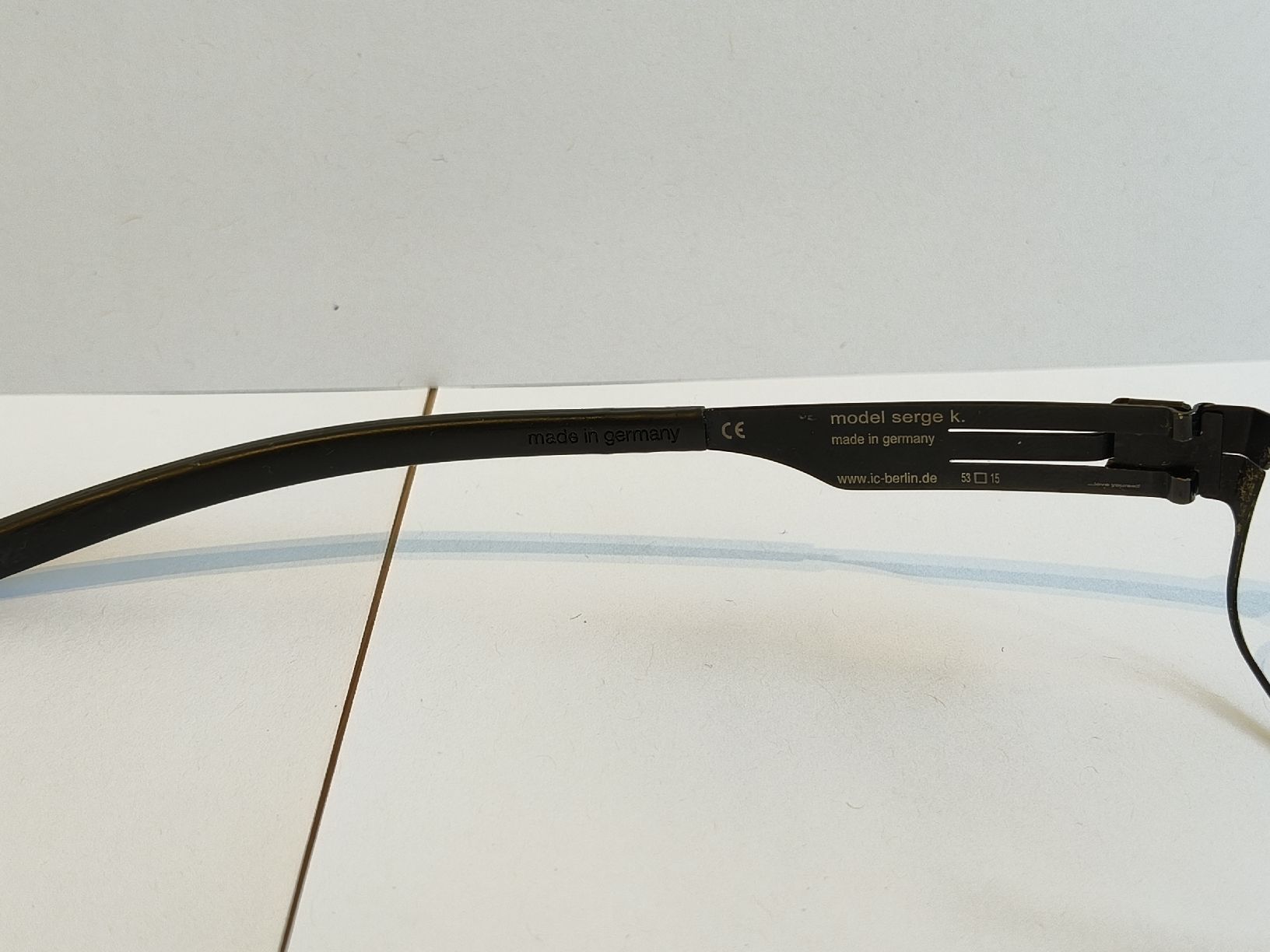 Occhiali & Lenti: IC! Berlin Serge K. Glasses - Stylish Designer Frames – Usato da Zürich venduto da sha_vw65 2