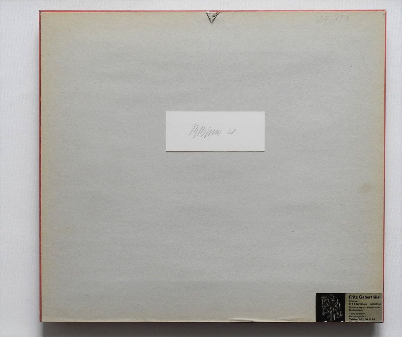 Dipinti: Stilleben impressionistisches Gemälde sign. Blum 1968 – Usato da Schlossrued venduto da RareKunstWelt 3