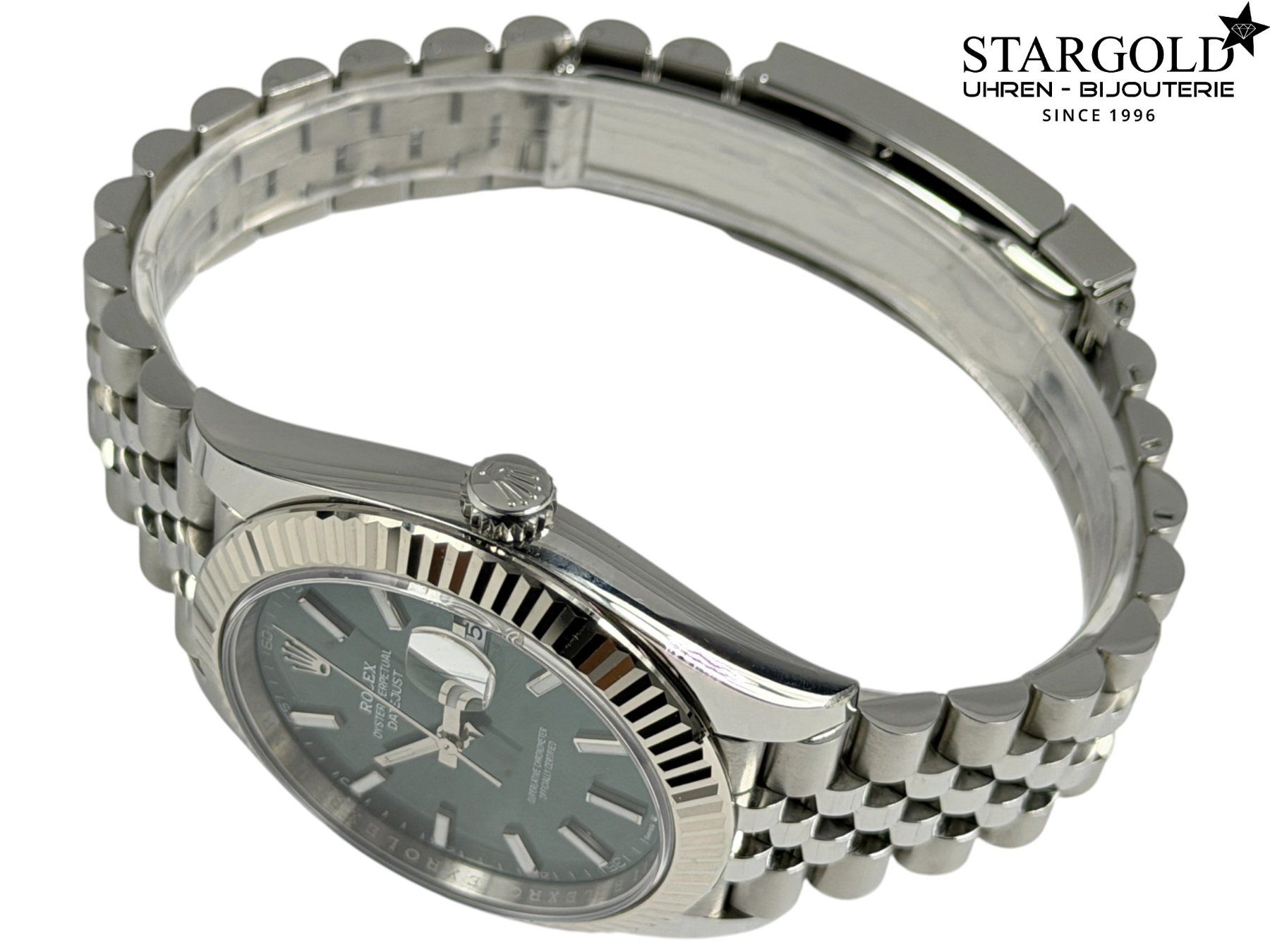 Rolex Uhren: Rolex Datejust 41 Grün - 126334 – Gebraucht aus Zürich von Stargold-Uhren 4